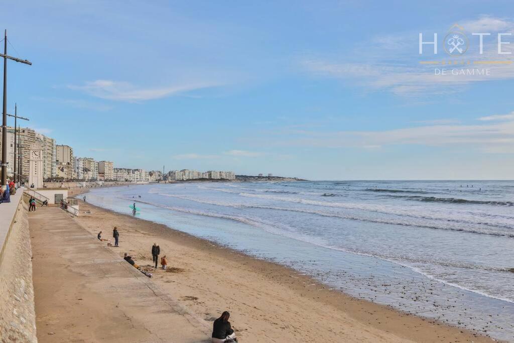Appartement Central, Vue Mer Epoustouflante. Les Sables-dʼOlonne Esterno foto